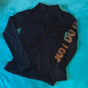 Active long sleeve zip up shirt